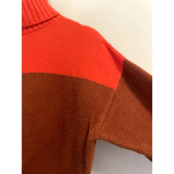 Anthropologie Colorblocked Turtleneck Sweater - Picture 4 of 10